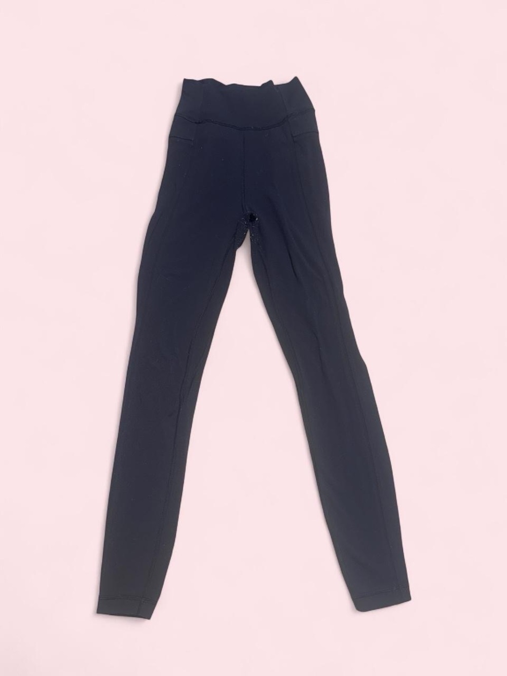 Lululemon Black High Rise Pocket Leggings Size 4